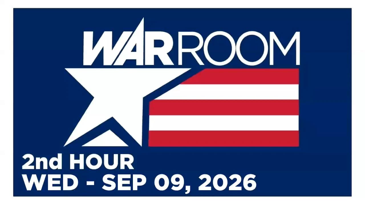WAR ROOM LIVE [2 of 3] Wednesday 9/9/26 • ISRAEL - MIDDLE EAST - News, Reports & Analysis • Alex Jones Network