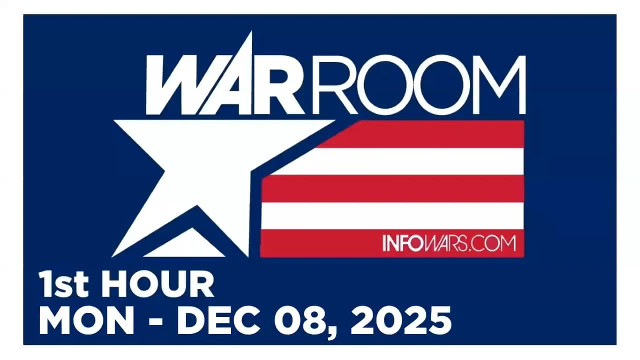 WAR ROOM [1 of 3] Monday 12/8/25 • MORE ON SOMALIS - News, Reports & Analysis • Infowars
