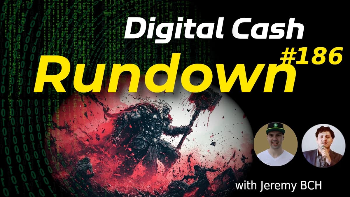 Digital Cash Rundown 186 with Jeremy: THORChain Censorship Push, Saylor rekt?