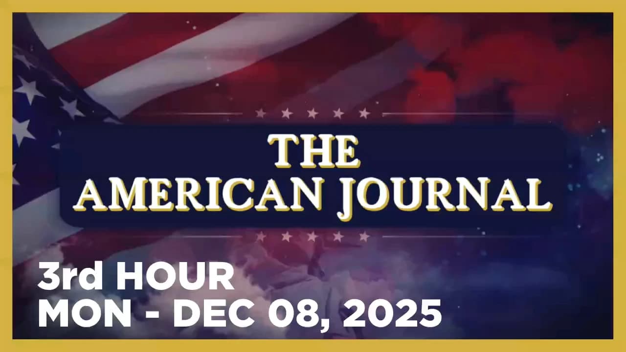 THE AMERICAN JOURNAL [3 of 3] Monday 12/8/25 • VIVA FREI ON PIPE BOMBER | MARK MITCHELL WITH POLLS • Infowars