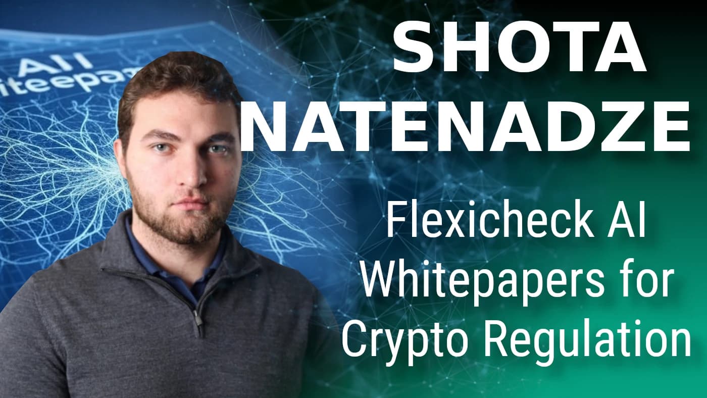 Simplifying Crypto Regulations with AI: Shota Natenadze from Flexicheck