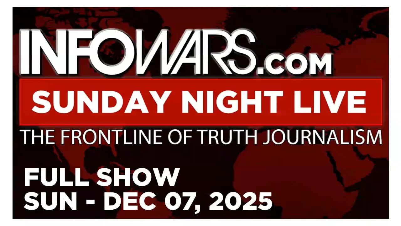 SUNDAY NIGHT LIVE [FULL] Sunday 12/7/25 • DREW HERNANDEZ - THE FIGHT FOR MAGA • Infowars