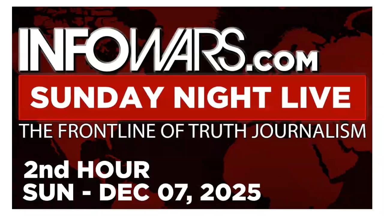 SUNDAY NIGHT LIVE [2 of 2] Sunday 12/7/25 • DREW HERNANDEZ - THE FIGHT FOR MAGA, News & Analysis • Infowars