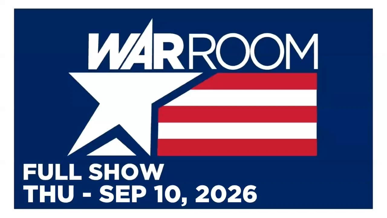 WAR ROOM LIVE [FULL] Thursday 9/10/26 • Disgusting Leftists Celebrate ‘Kirkaversary’ One Year After