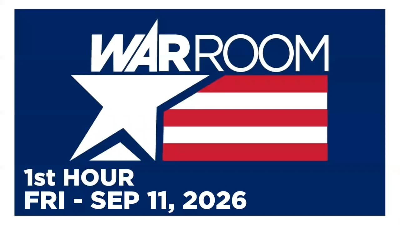 WAR ROOM LIVE [1 of 3] Friday 9/11/26 • TRUMP DECLASSIFIES 9/11 DOCS SHOWING WE HAD ADVANCE WARNING • Alex Jones Network
