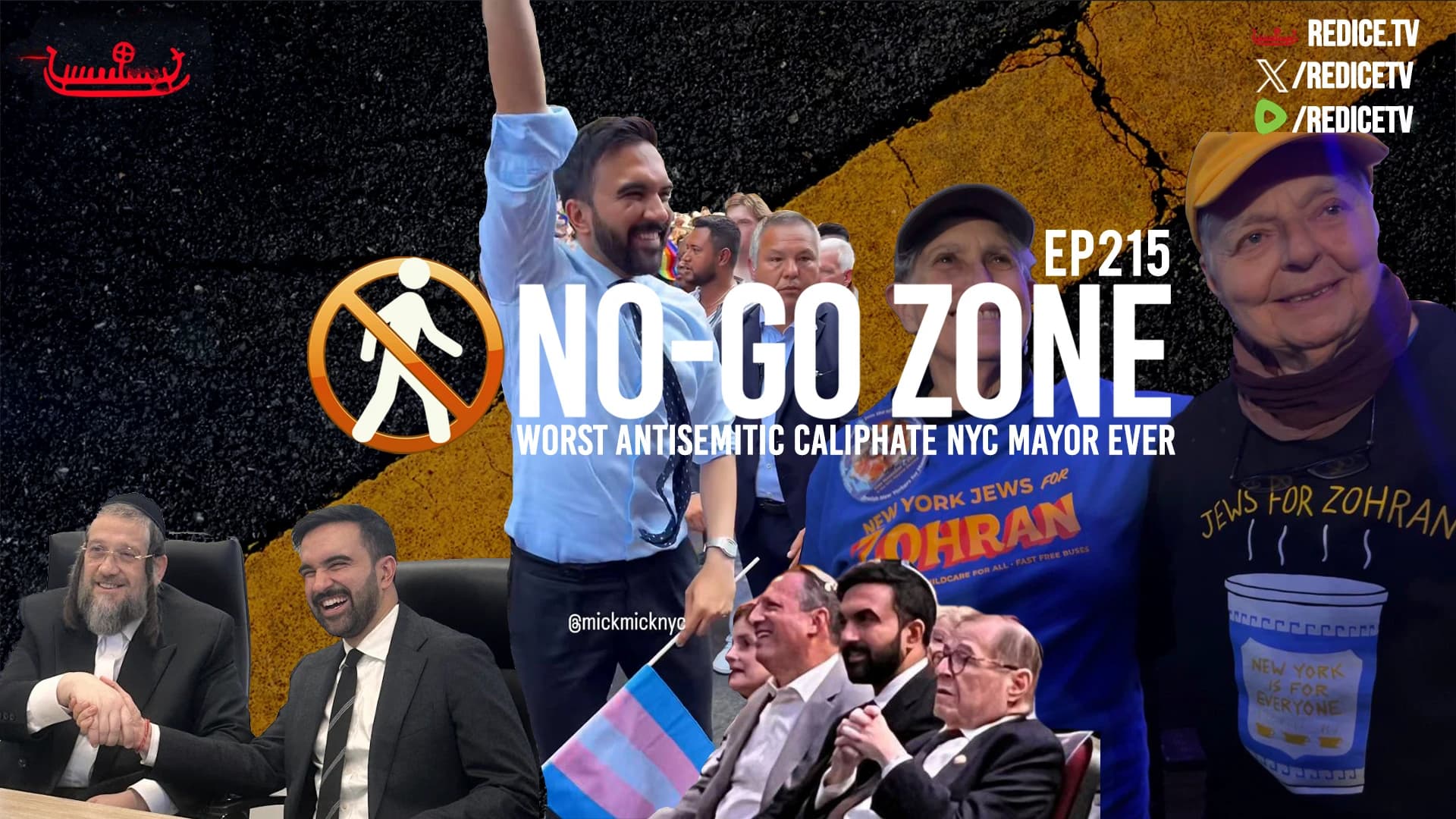 No-Go Zone: Zohran Mamdani, Worst Antisemitic Caliphate NYC Mayor Ever