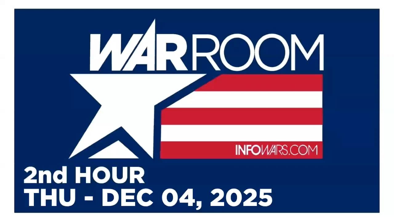 WAR ROOM [2 of 3] Thursday 12/4/25 • PASTOR JOEL WEBBON EXPLAINS HIS BELIEFS & THE HATE HE GETS • Infowars
