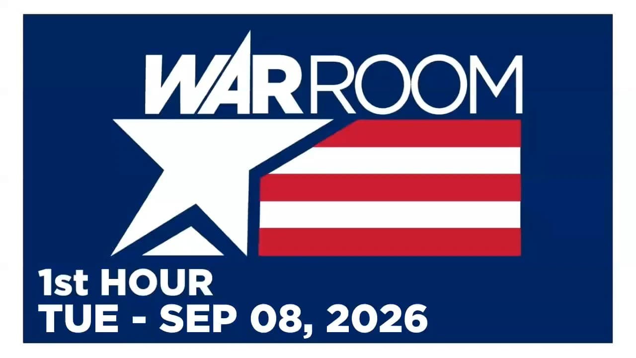 WAR ROOM LIVE [1 of 3] Tuesday 9/8/26 • US STRIKES IRANIAN TANKER OFF KHARG ISLAND News & Analysis • Alex Jones Network