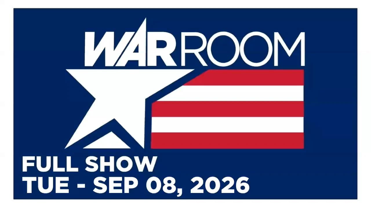 WAR ROOM LIVE [FULL] Tuesday 9/8/26 • US Strikes Iranian Tanker Off Kharg Island, MAGA Civil War