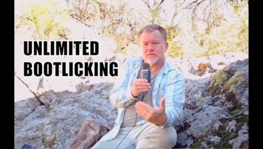 Unlimited Bootlicking