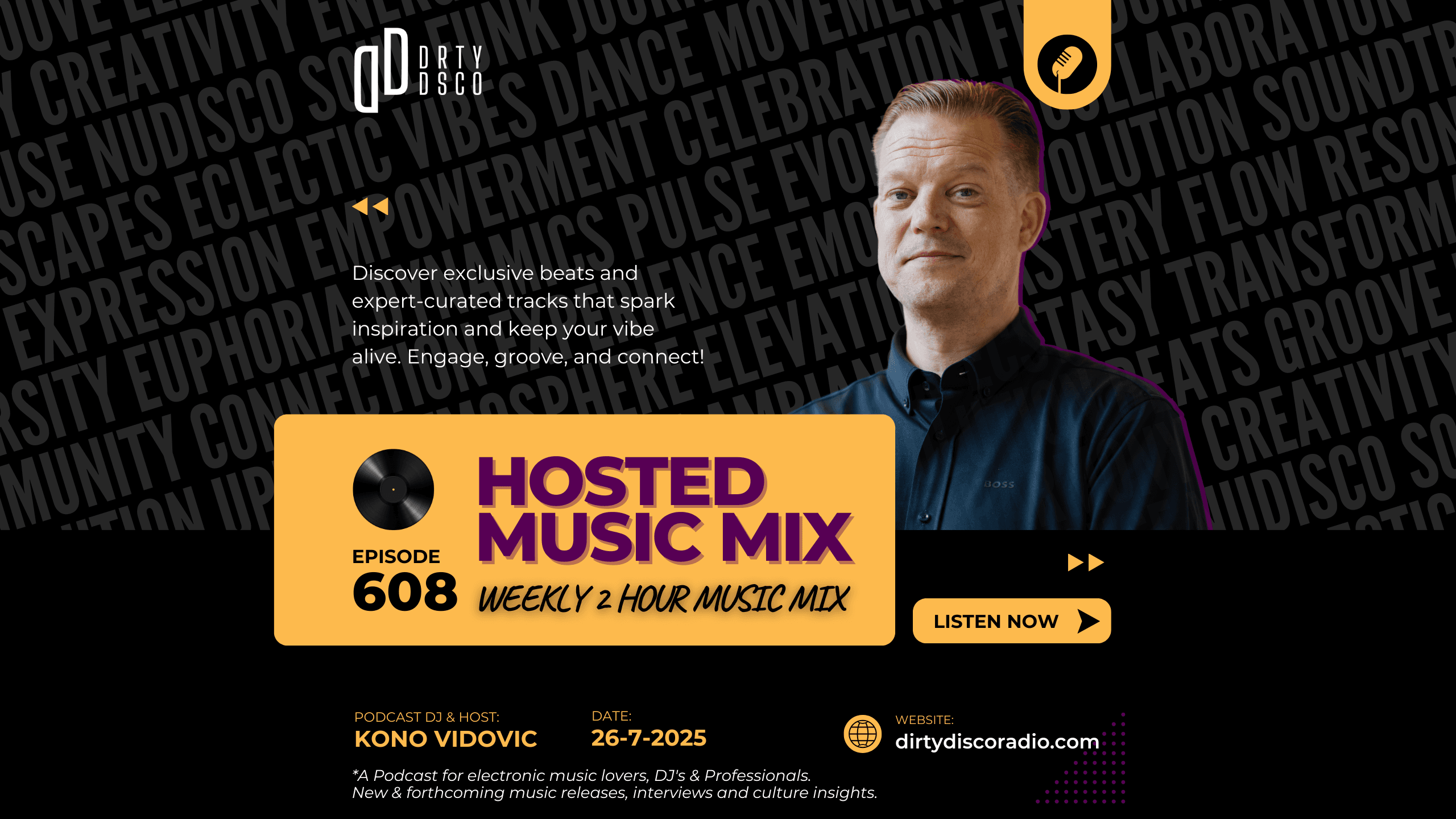 Dirty Disco 608: from soulful depths to summer highs