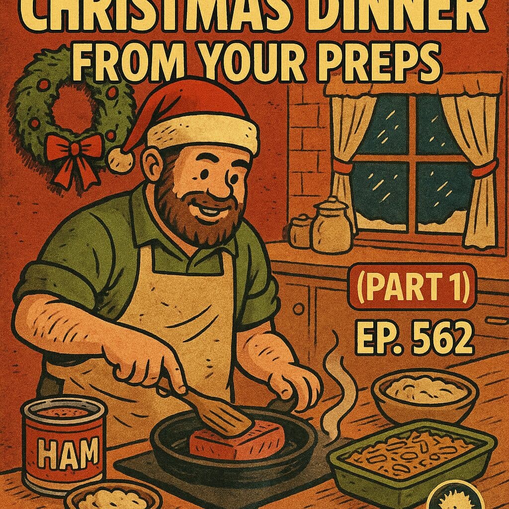 Cooking Christmas Dinner From Your Preps (Part 1) | Episode 562