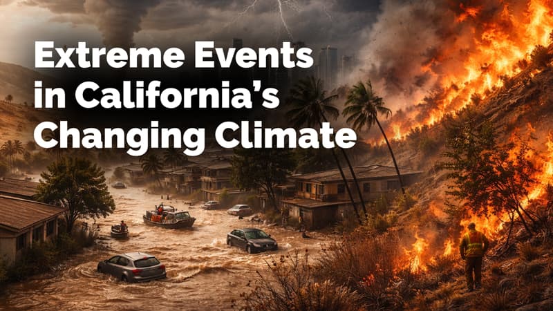Extreme Events in California’s Changing Climate
