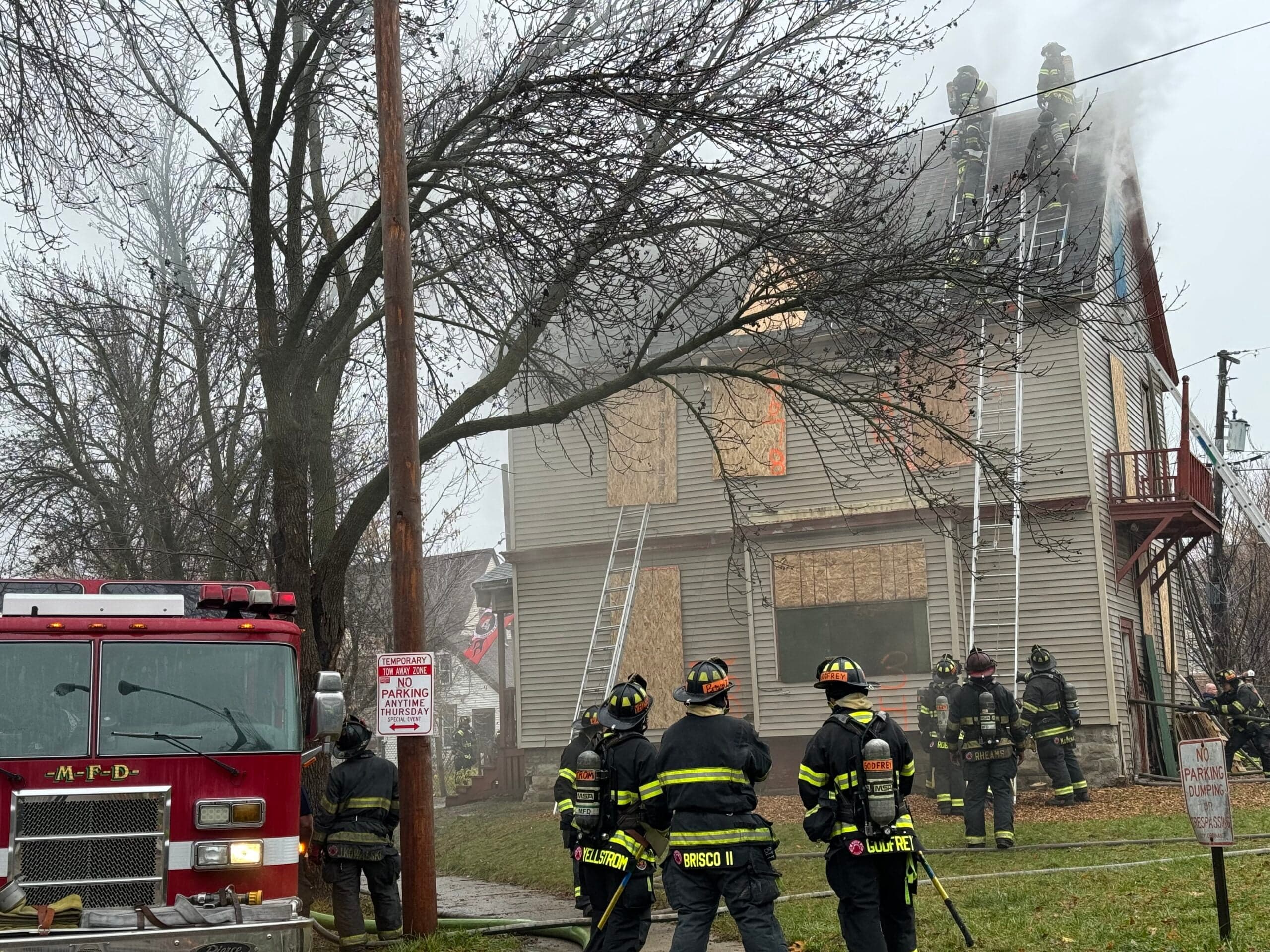 New novel by retired Milwaukee firefighter; firefighter training explained; and Wisconsin Book Festival returns