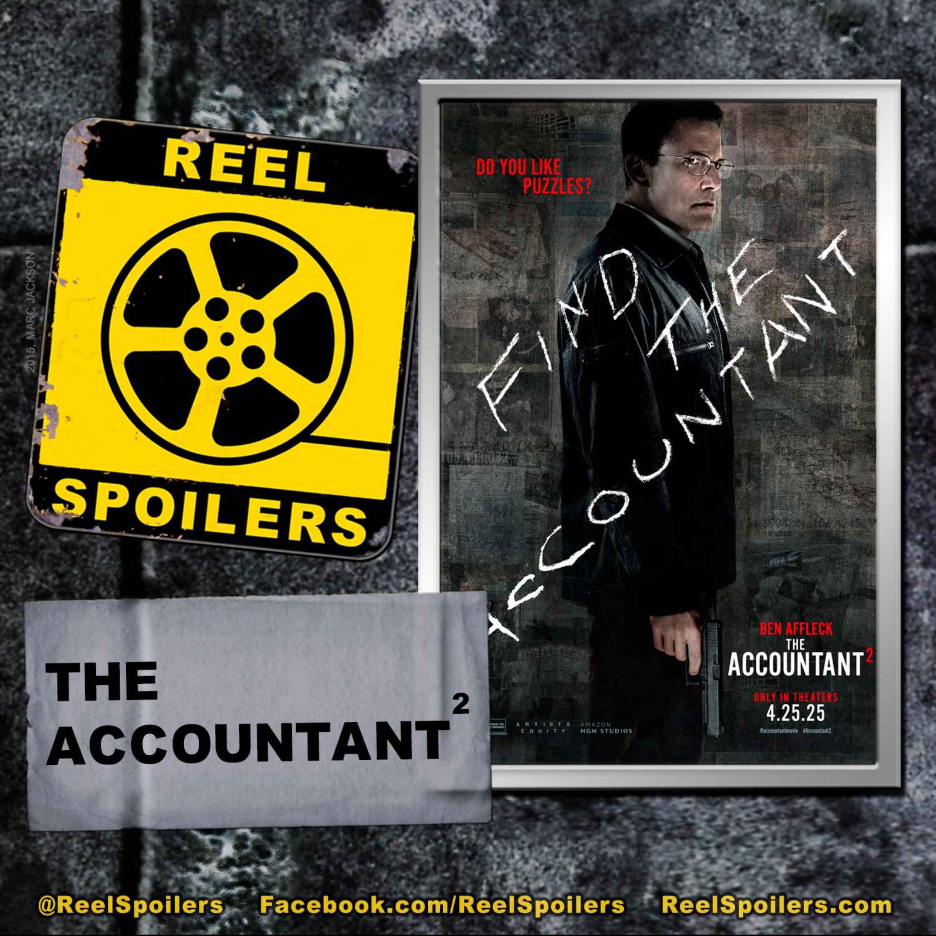 THE ACCOUNTANT 2 Starring Ben Affleck, Jon Bernthal, Cynthia Addai-Robinson