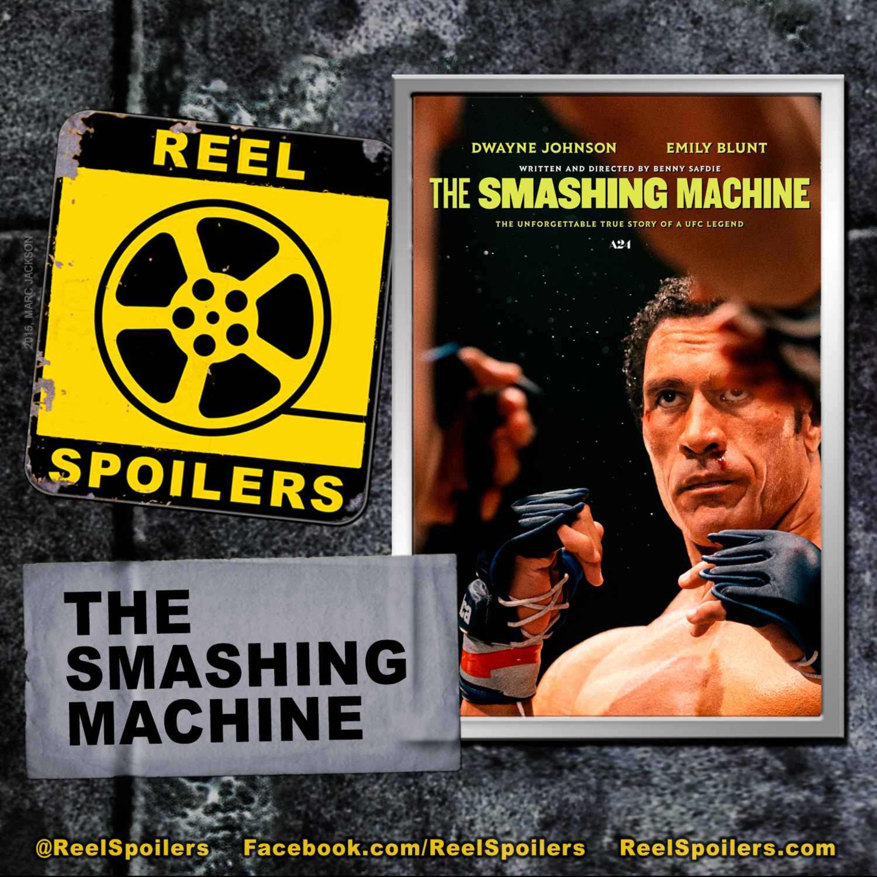 THE SMASHING MACHINE starring Dwayne "The Rock" Johnson, Emily Blunt, Ryan Bader