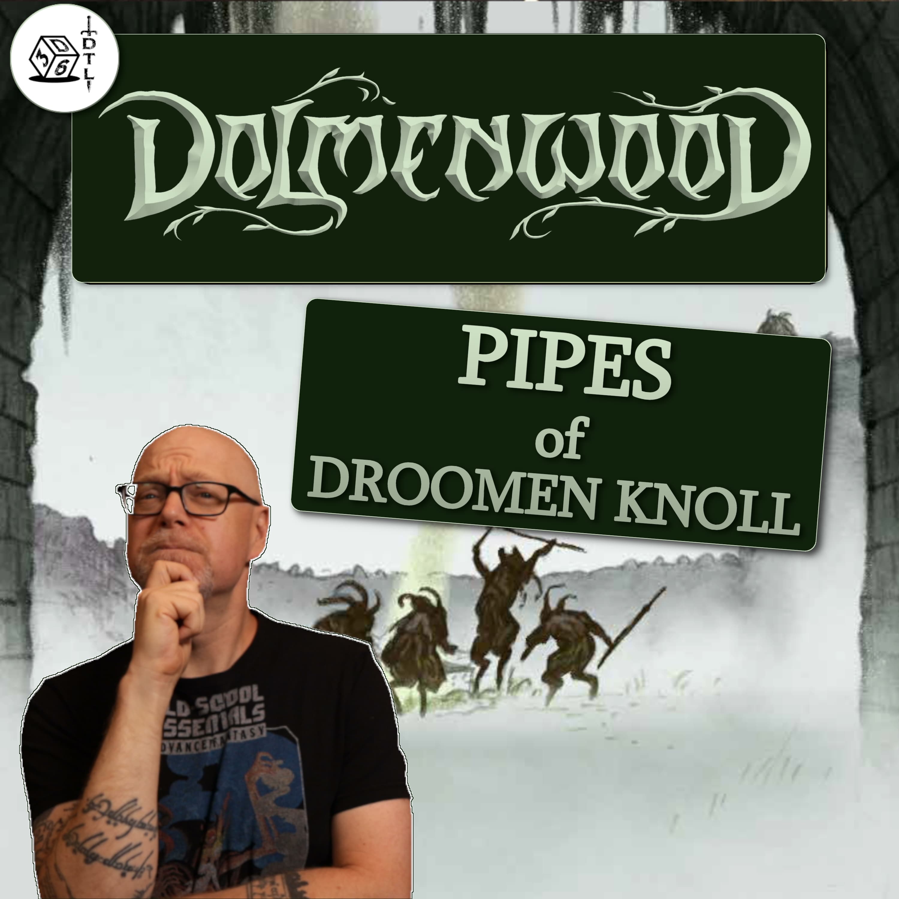 Return to Dolmenwood Ep 01 - TTRPG OSR Hexcrawl | Pipes on Droomen Knoll