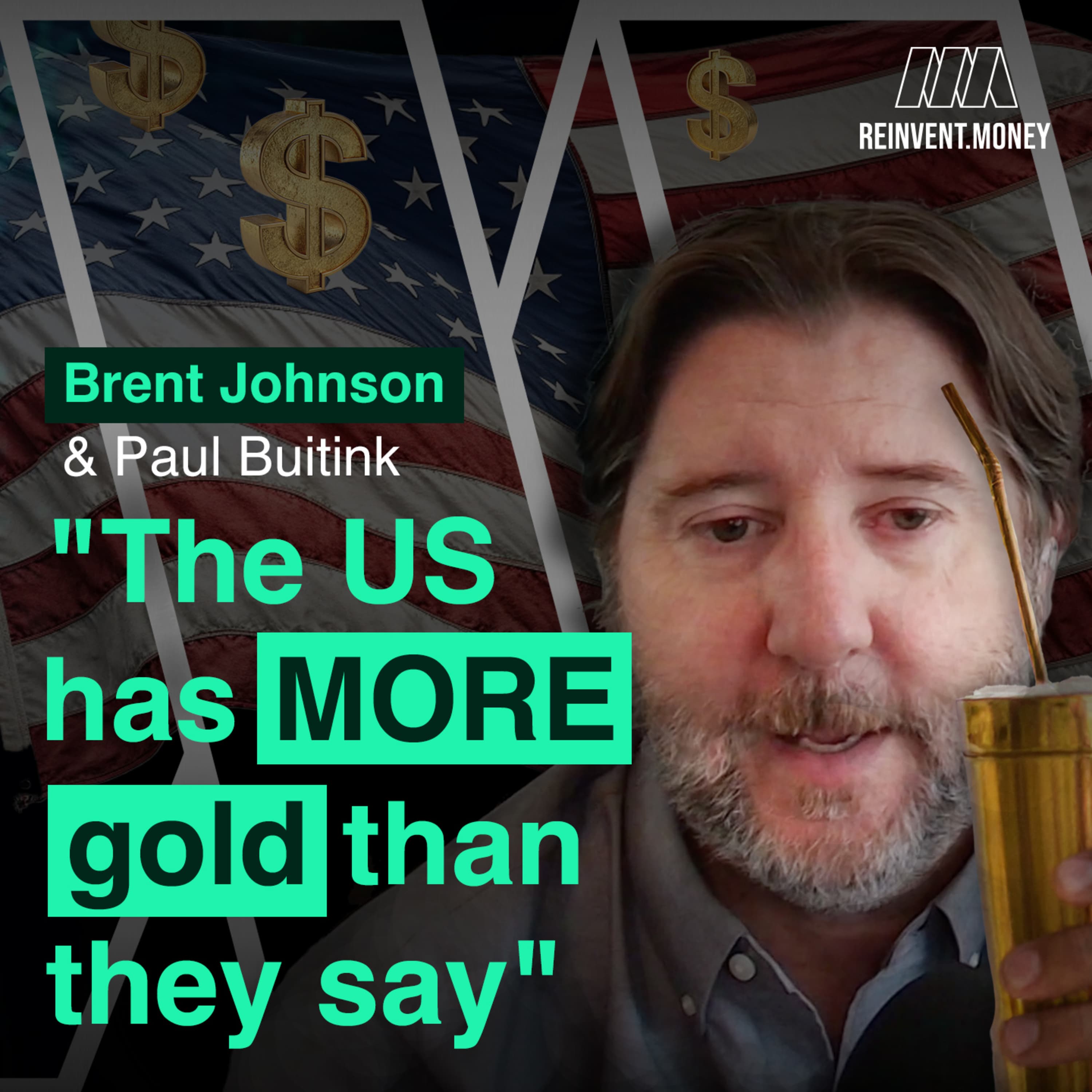 Brent Johnson: "Central bankers aren't STUPID, want to keep the gold for themselves."