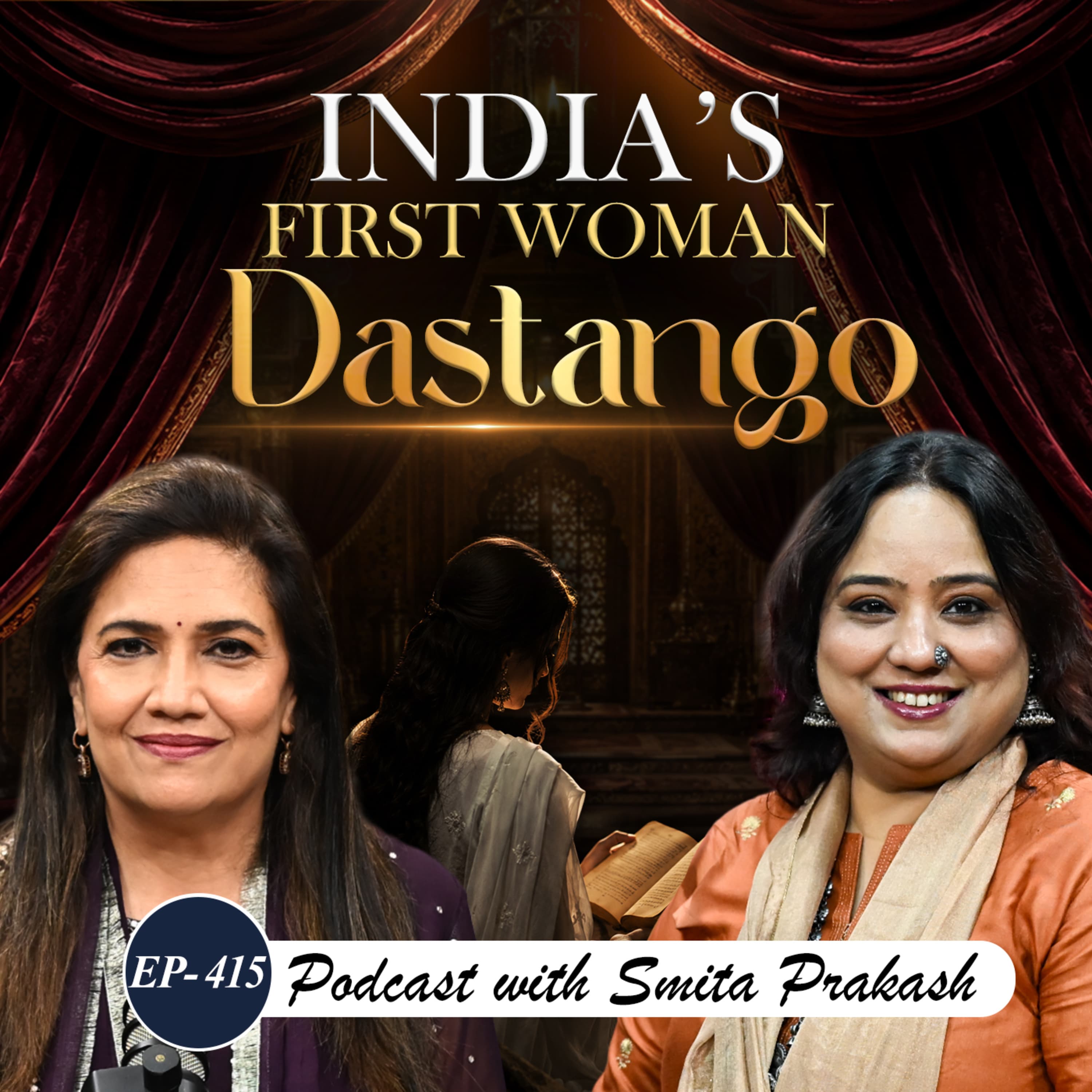EP-415 | Ramayana & Mahabharata in Urdu, and Art of Storytelling | Fouzia Dastango