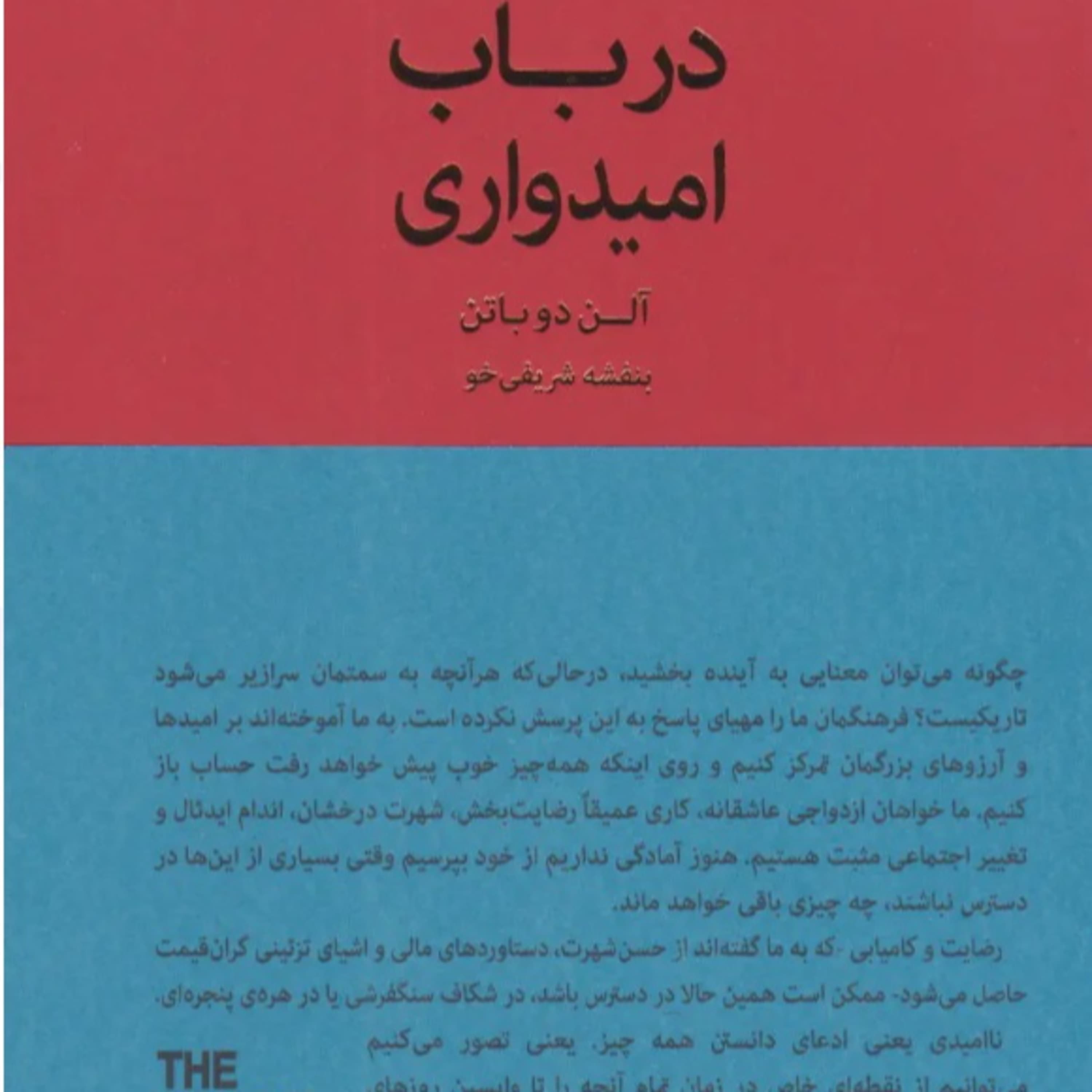 پارت هفت - در باب امیدواری - آلن دوباتن