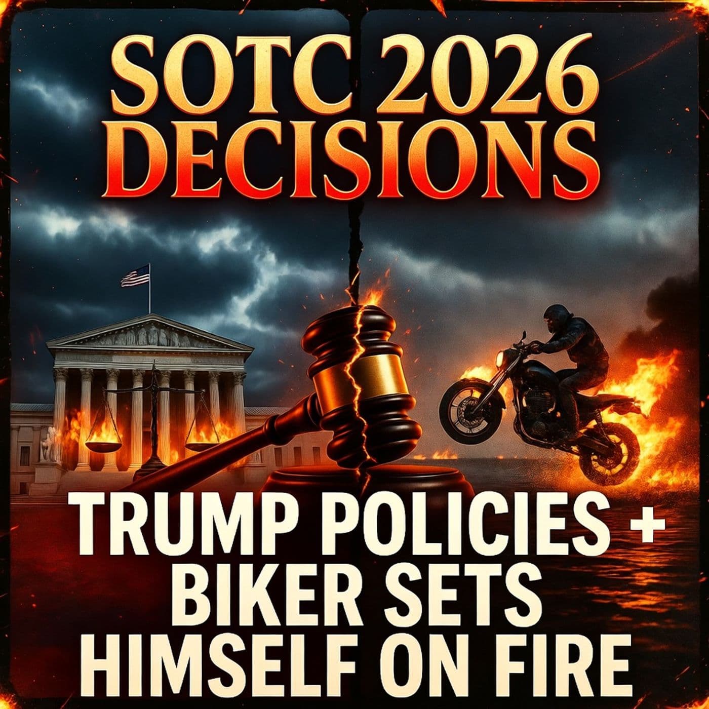 SOTC 26 Decisions That Could Change Everything for Bikers + Biker Self-Immolation