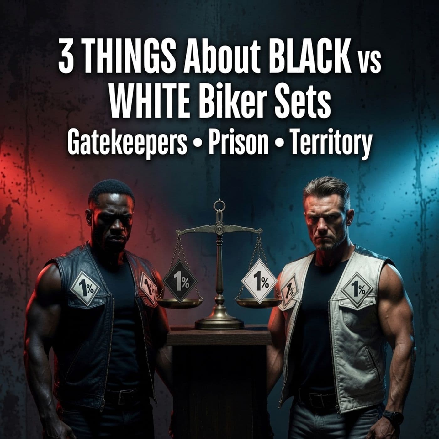 3 Things About Black vs White Biker Sets You NEED to Know: Gatekeepers, Prison & Territory