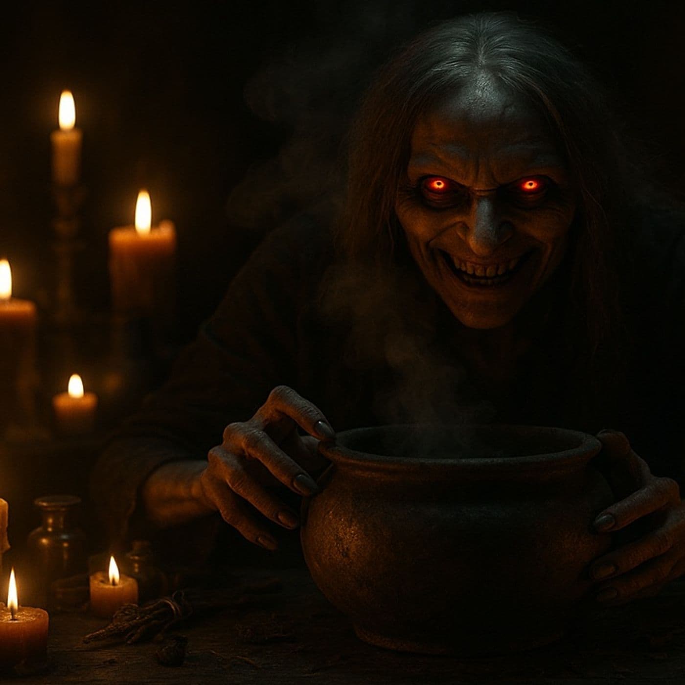Brujería Antigua: La Olla De Soplo - Historias De Terror - Voces De La Noche