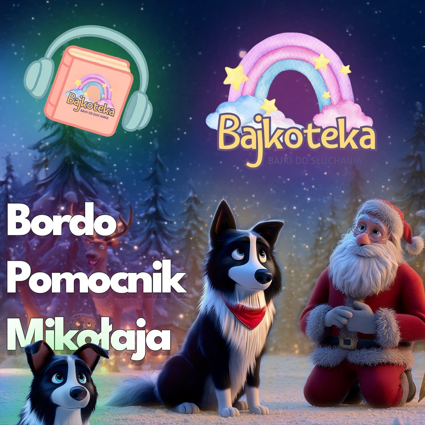 🎅🐾 Bordo Zostaje Pomocnikiem Świętego Mikołaja | Audiobook ❄️✨