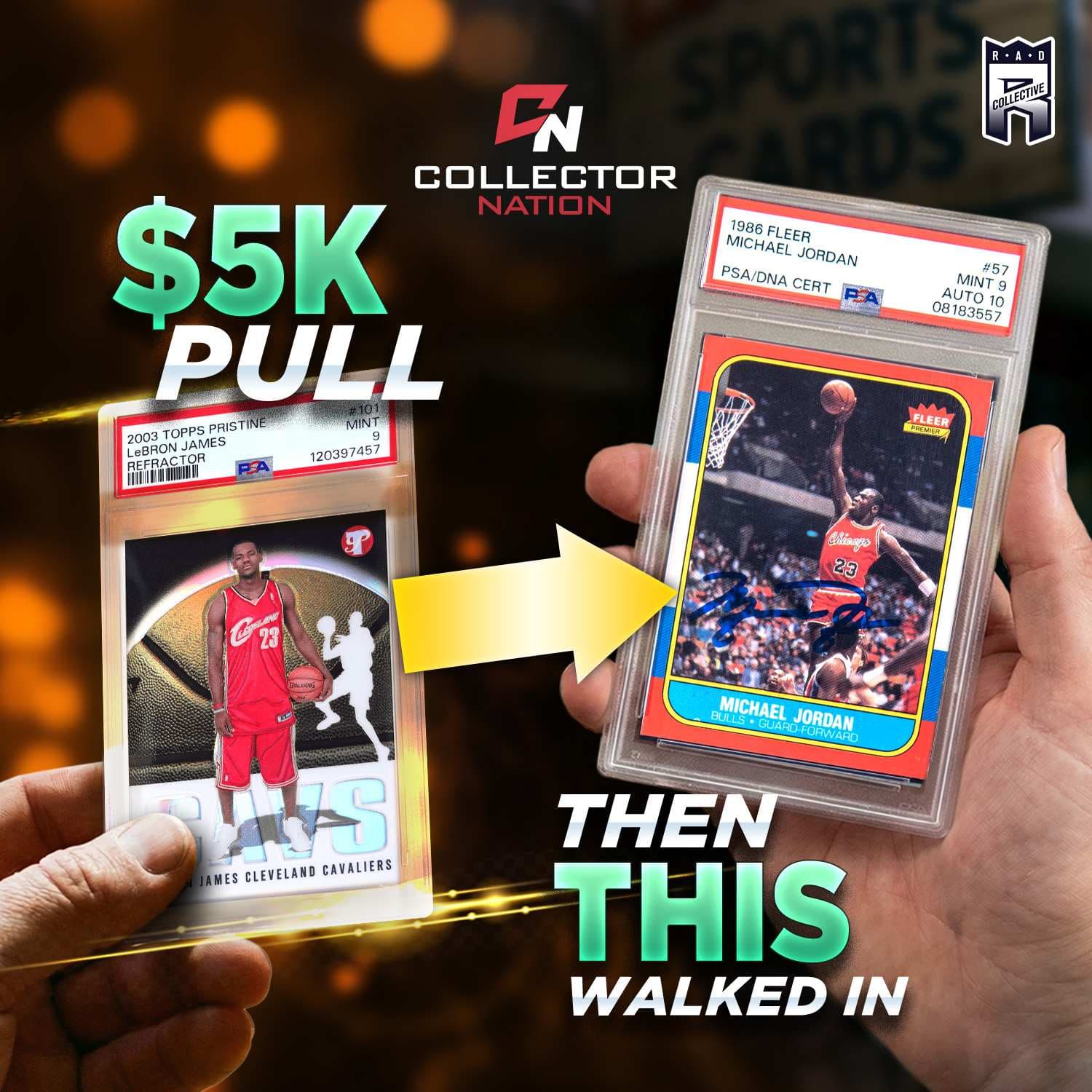$5K LeBron Pull… Then a Jordan Rookie Walked Into the Shop