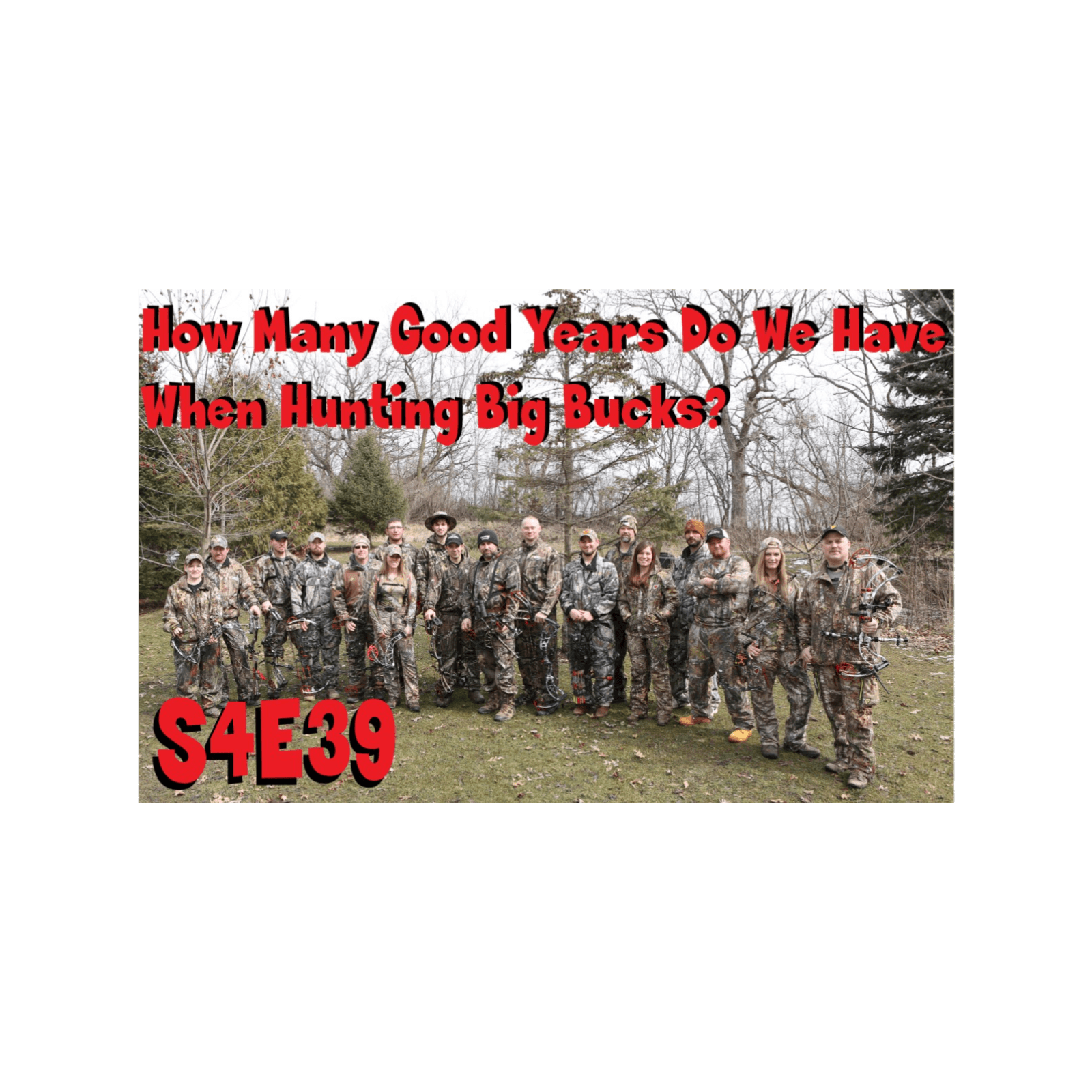 As Years go bye does your chances increase on big bucks how many years do you have? s4e39