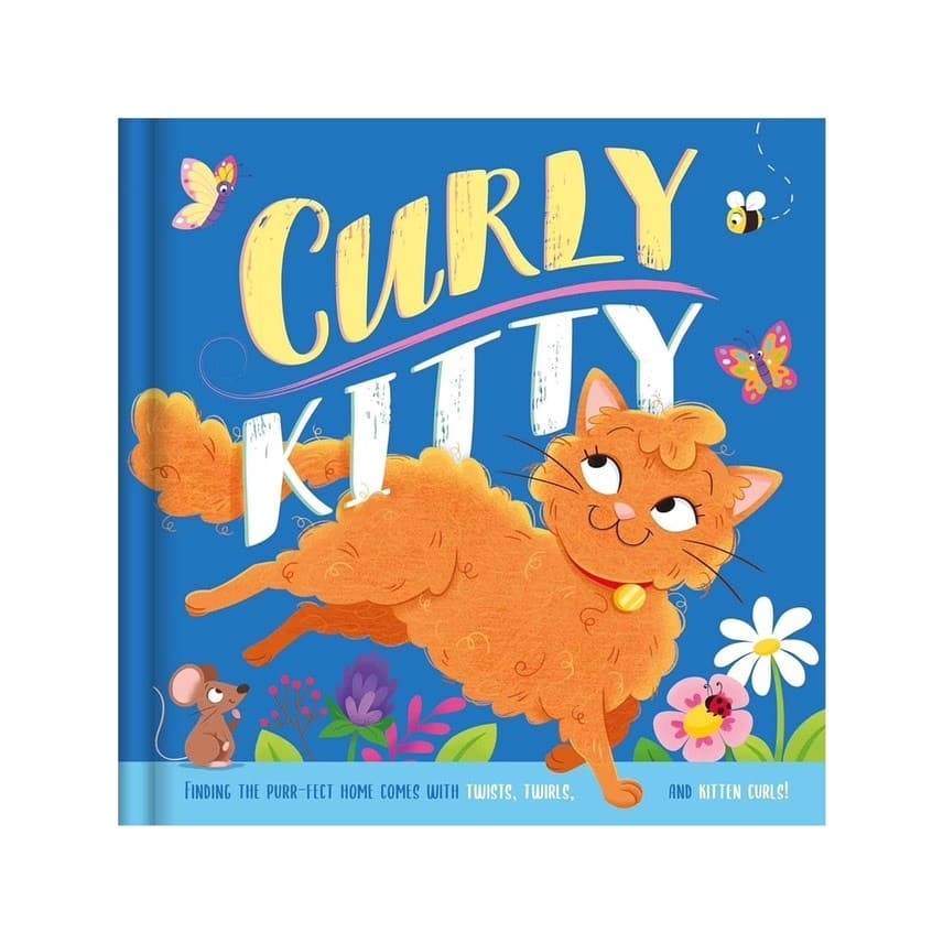 Curly Kitty, by Stephanie Moss