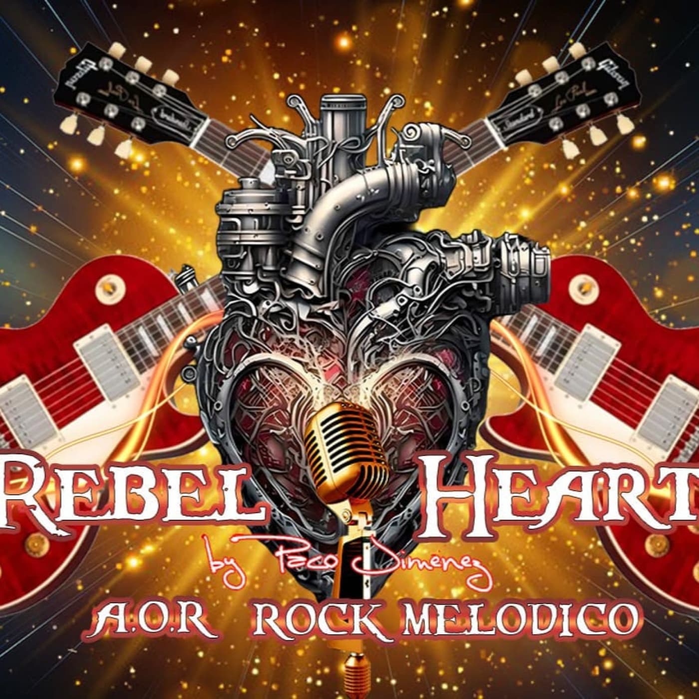 REBEL HEART N.24 CON ESTA CALOR Y UNA BUENA BIRRA , BUENA MUSICA AOR Y MELODICO.