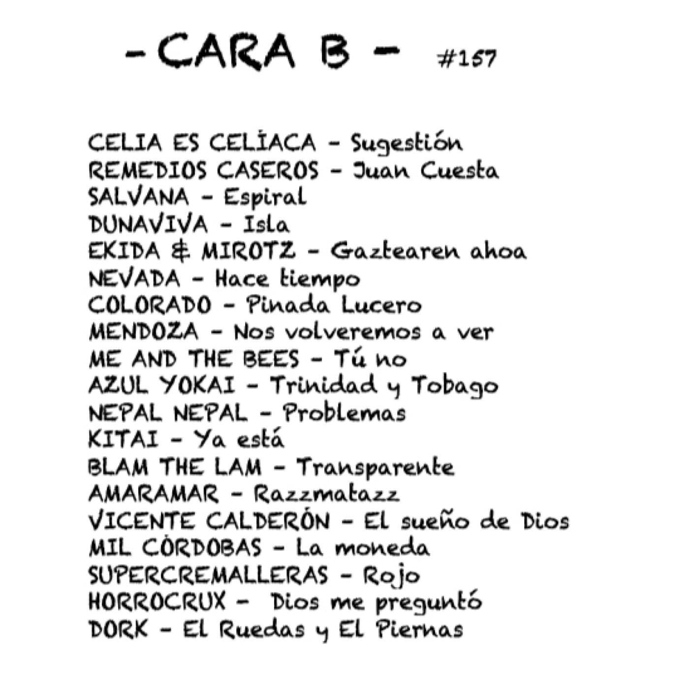 Cara B - 157